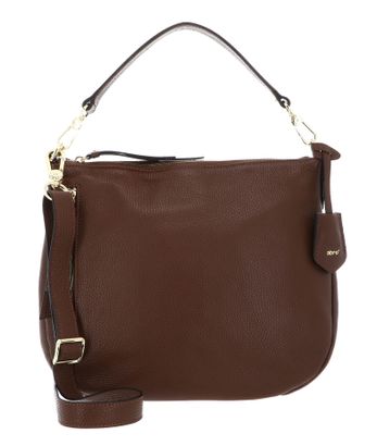 abro Leather Adria Hobo Juna S Camel