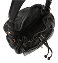 abro Leather Dalia Star Saddle Shoulderbag Black / Nickel