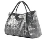 abro Leather Maxi Cocco Shopper Willow Dark Gray abro Leather Maxi Cocco Shopper Willow Dark Gray