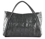 abro Leather Maxi Cocco Shopper Willow Dark Gray abro Leather Maxi Cocco Shopper Willow Dark Gray
