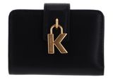 KARL LAGERFELD K / Lock Compact Wallet S Black