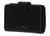 KARL LAGERFELD K / Lock Compact Wallet S Black