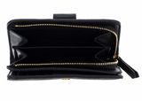 KARL LAGERFELD K / Lock Compact Wallet M Black