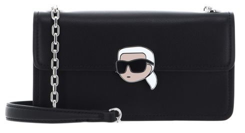 KARL LAGERFELD Ikonik Crossbody Bag M Black