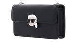 KARL LAGERFELD Ikonik Crossbody Bag M Black KARL LAGERFELD Ikonik Crossbody Bag M Black