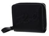 KARL LAGERFELD K / Skuare Bifold Wallet Grainy M Black KARL LAGERFELD K / Skuare Bifold Wallet Grainy M Black