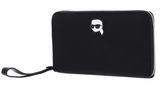 KARL LAGERFELD K / Ikonik 2.0 Nylon Travel Wallet Black KARL LAGERFELD K / Ikonik 2.0 Nylon Travel Wallet Black