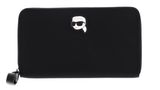 KARL LAGERFELD K / Ikonik 2.0 Nylon Travel Wallet Black KARL LAGERFELD K / Ikonik 2.0 Nylon Travel Wallet Black