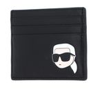 KARL LAGERFELD K / Ikonik 2.0 Card Case Black KARL LAGERFELD K / Ikonik 2.0 Card Case Black