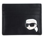 KARL LAGERFELD K / Ikonik 2.0 Card Case Black KARL LAGERFELD K / Ikonik 2.0 Card Case Black