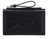 KARL LAGERFELD K / Skuare Flap Zip Wallet Black KARL LAGERFELD K / Skuare Flap Zip Wallet Black