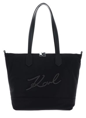 KARL LAGERFELD K / Signature Tote M Black