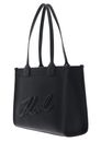 KARL LAGERFELD K / Skuare Tote Grainy M Black