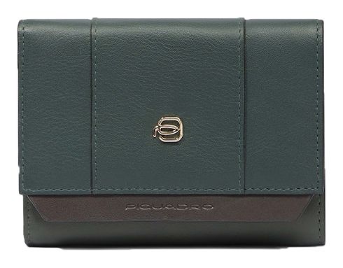 PIQUADRO Circle Women's Wallet RFID GreenGreen