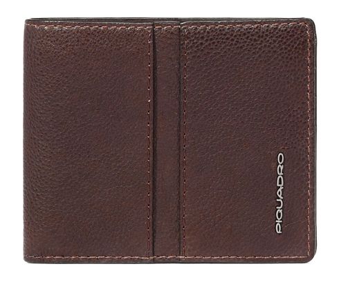 PIQUADRO Hedley Wallet With Removable Document Facility RFID Dark Brown