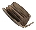 PIQUADRO Circle Zip Around Women's Wallet RFID Taupe PIQUADRO Circle Zip Around Women's Wallet RFID Taupe