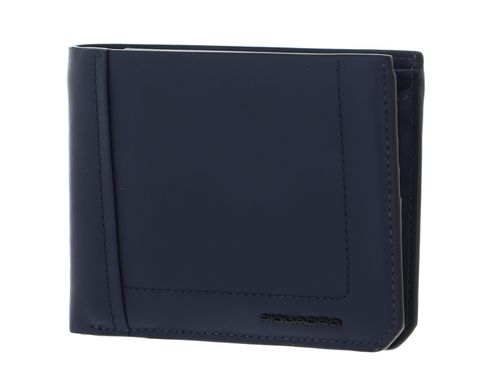 PIQUADRO Liko Wallet with Coin Pocket RFID Blue