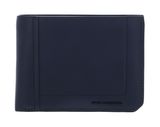 PIQUADRO Liko Wallet with Coin Pocket RFID Blue PIQUADRO Liko Wallet with Coin Pocket RFID Blue