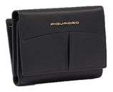 PIQUADRO Ashley Women´s Trifold Wallet RFID Black