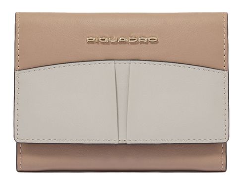 PIQUADRO Ashley Women´s Trifold Wallet RFID Beige