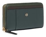 PIQUADRO Circle Zip Around Women's Wallet RFID GreenGreen PIQUADRO Circle Zip Around Women's Wallet RFID GreenGreen