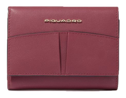 PIQUADRO Ashley Women´s Trifold Wallet RFID Bordeaux