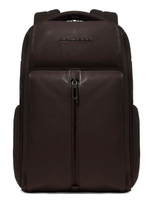 PIQUADRO Hedley Travel Backpack 15,6" Dark Brown