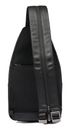 PIQUADRO Urban Convertible Mono Sling Bag Black PIQUADRO Urban Convertible Mono Sling Bag Black