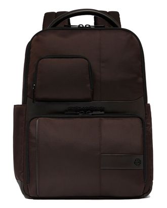 PIQUADRO Wollem Computer Backpack Dark Brown