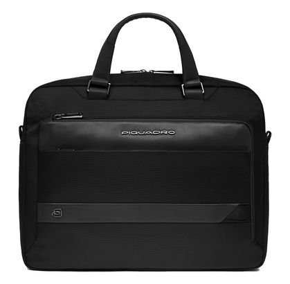 PIQUADRO Nevet Briefcase 1 Compartment Black