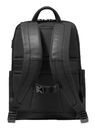 PIQUADRO Black Square Backpack Wide Opening 15,6" Black PIQUADRO Black Square Backpack Wide Opening 15,6" Black