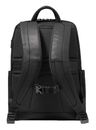 PIQUADRO Black Square Backpack Wide Opening 14" Black PIQUADRO Black Square Backpack Wide Opening 14" Black