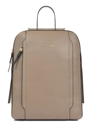 PIQUADRO Circle Laptop Backpack Taupe