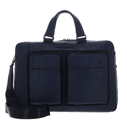 PIQUADRO Liko Briefcase 15,6" One Compartment Blue