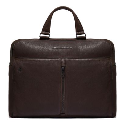 PIQUADRO Hedley Briefcase 15,6" 1 Compartment M Dark Brown