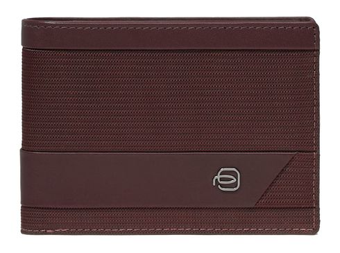 PIQUADRO Nevet Men’s Wallet with Flip Up ID RFID Bordeaux