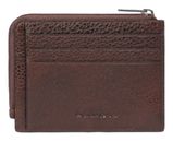 PIQUADRO Hedley Zipper Coin Pouch RFID Dark Brown