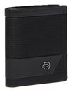 PIQUADRO Nevet Vertical Men´s Wallet with Coin Pocket RFID Black PIQUADRO Nevet Vertical Men´s Wallet with Coin Pocket RFID Black