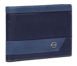 PIQUADRO Nevet Men´s Wallet with Coin Case RFID Blue PIQUADRO Nevet Men´s Wallet with Coin Case RFID Blue