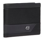 PIQUADRO Nevet Men´s Wallet Flip Out ID Holder RFID Black