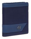 PIQUADRO Nevet Vertical Men´s Wallet with Coin Pocket RFID Blue PIQUADRO Nevet Vertical Men´s Wallet with Coin Pocket RFID Blue