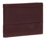 PIQUADRO Nevet Men´s Wallet with Coin Case RFID Bordeaux PIQUADRO Nevet Men´s Wallet with Coin Case RFID Bordeaux