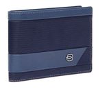 PIQUADRO Nevet Men’s Wallet with Flip Up ID RFID Blue PIQUADRO Nevet Men’s Wallet with Flip Up ID RFID Blue