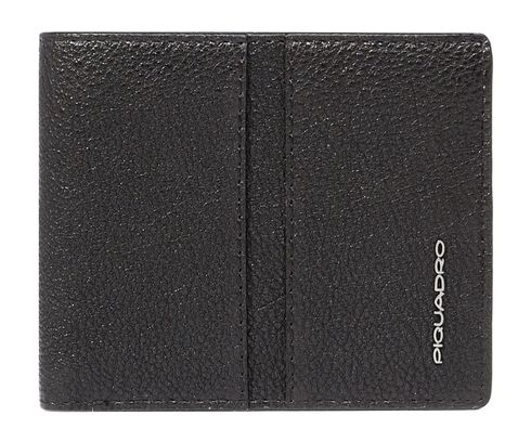 PIQUADRO Hedley Wallet With Removable Document Facility RFID Black