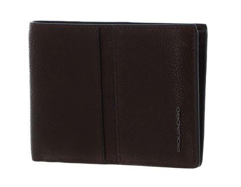 PIQUADRO Hedley Men´s Wallet with Coin Pocket RFID Dark Brown PIQUADRO Hedley Men´s Wallet with Coin Pocket RFID Dark Brown