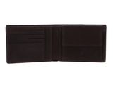 PIQUADRO Hedley Men´s Wallet with Coin Pocket RFID Dark Brown PIQUADRO Hedley Men´s Wallet with Coin Pocket RFID Dark Brown