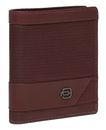PIQUADRO Nevet Vertical Men´s Wallet with Coin Pocket RFID Bordeaux PIQUADRO Nevet Vertical Men´s Wallet with Coin Pocket RFID Bordeaux
