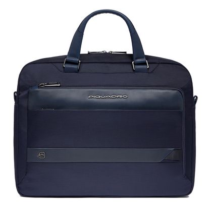 PIQUADRO Nevet Briefcase 1 Compartment Blue