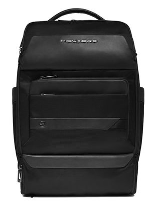 PIQUADRO Nevet Travel Laptop Backpack 15,6" RFID Black