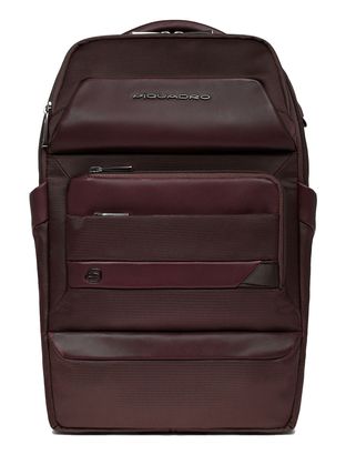 PIQUADRO Nevet Laptop Backpack 13" RFID Bordeaux